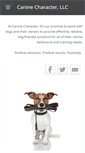 Mobile Screenshot of caninecharacter.com